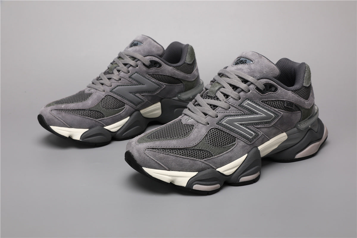 New Balance 9060 Unisex strigaskór Gráir og svartir