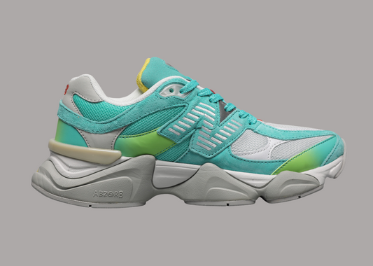 New Balance 9060 Unisex Sneakers Cyan Burst