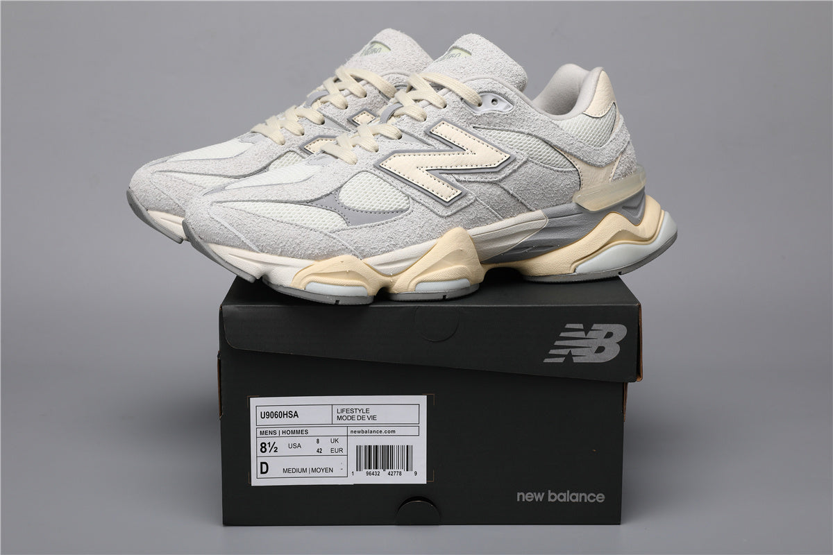 New Balance 9060 Unisex Sneakers Gray White