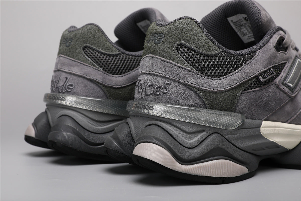 New Balance 9060 Unisex strigaskór Gráir og svartir