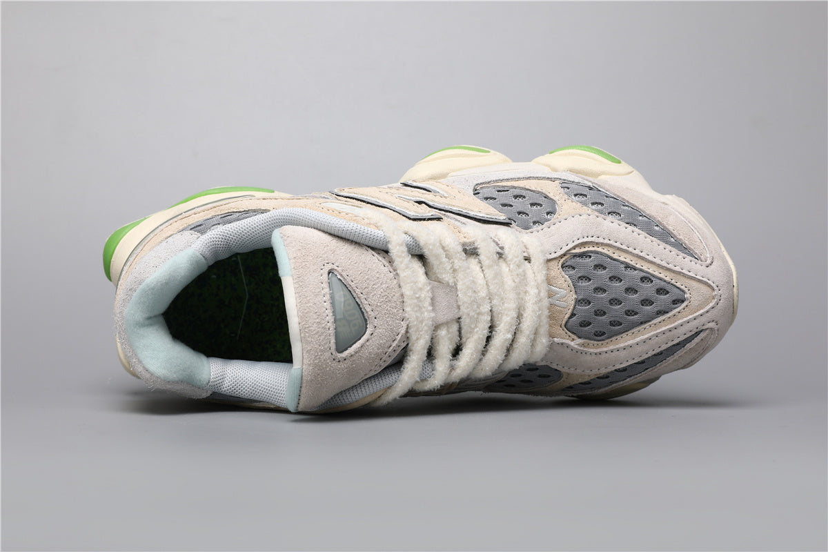 New Balance 9060 -unisex-lenkkarit, beige-vihreät