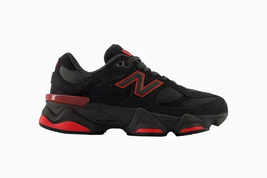 New Balance 9060 Unisex Sneakers Black Red