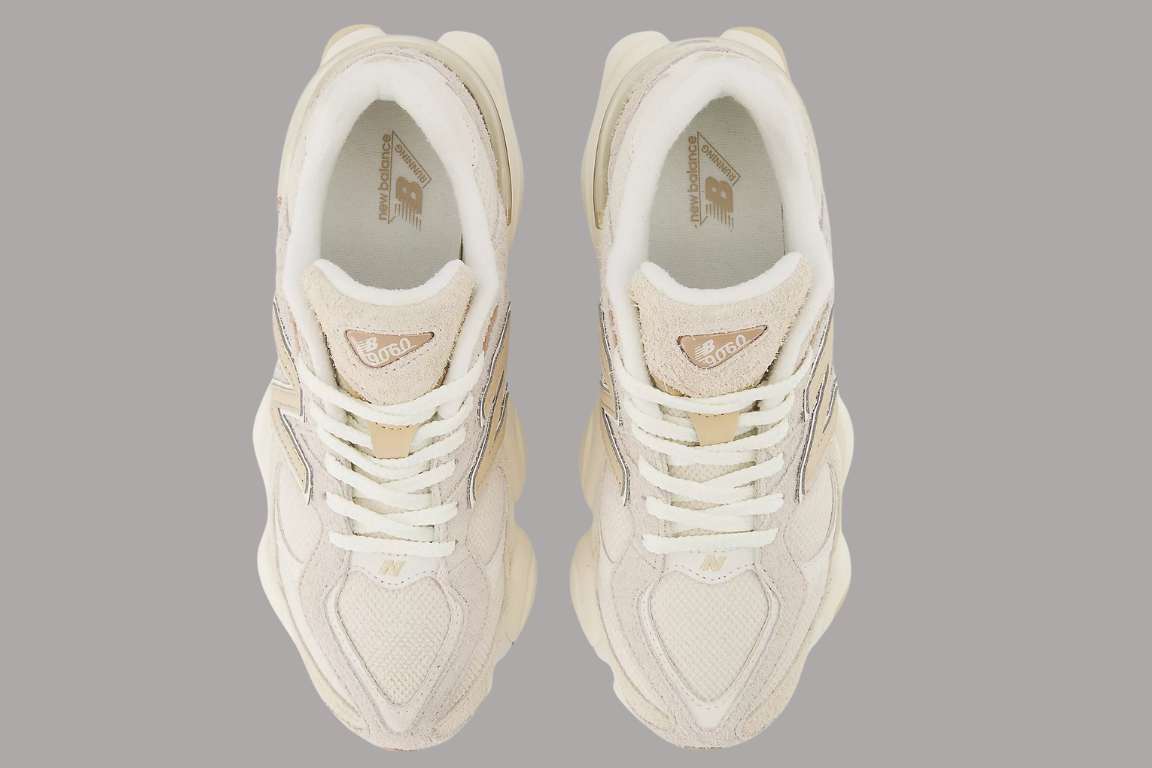 New Balance 9060 Unisex Sneakers Bisque With Sea Salt