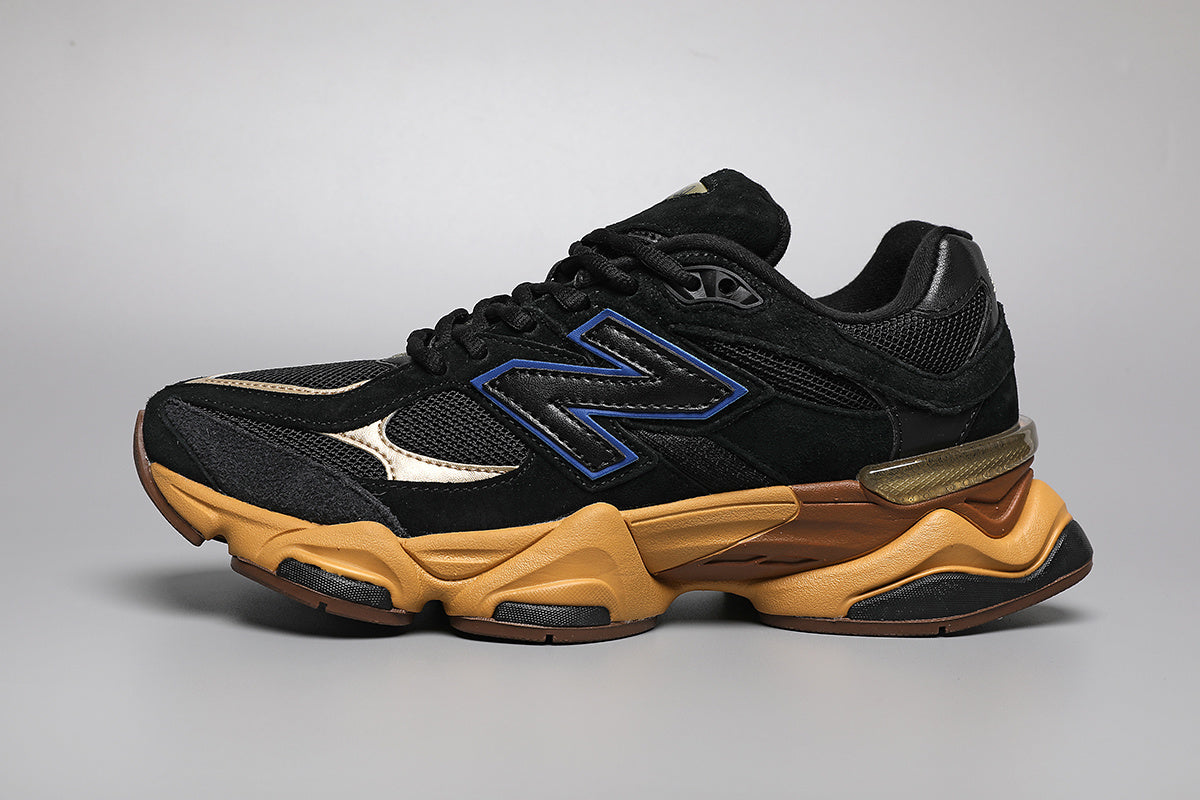 New Balance 9060 Unisex Sneakers Black Yellow