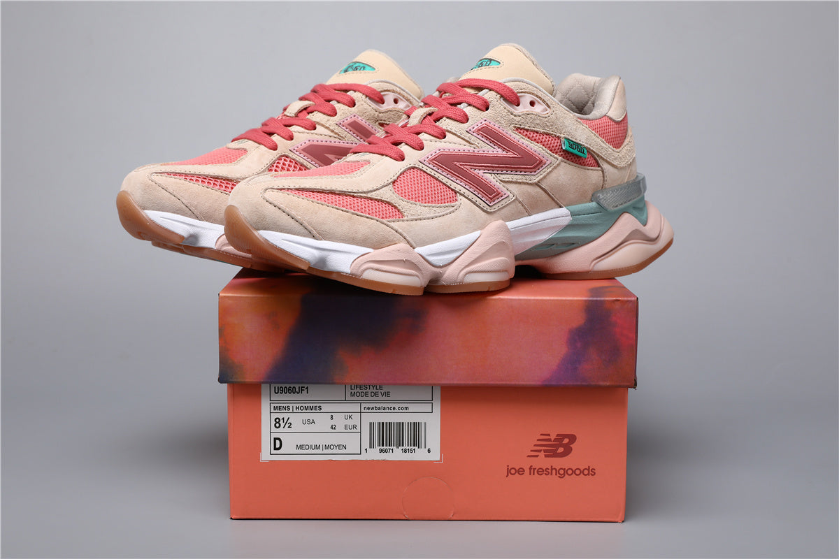 New Balance 9060 unisex-sneakers Beige Pink
