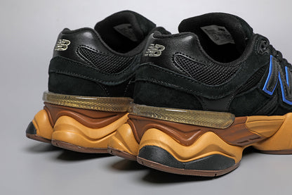 New Balance 9060 Unisex Sneakers Black Yellow