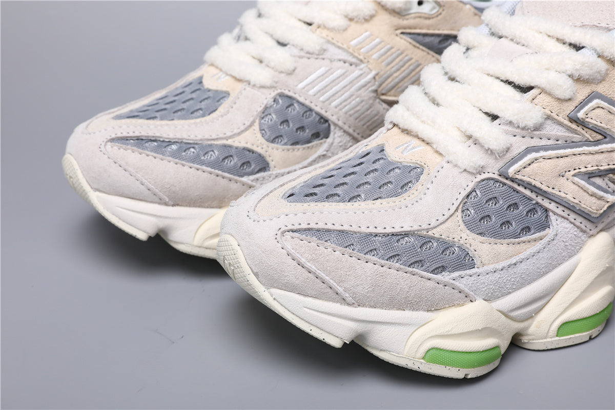 New Balance 9060 -unisex-lenkkarit, beige-vihreät