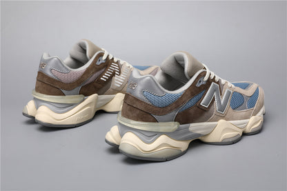 Zapatillas unisex New Balance 9060 marrones y azules