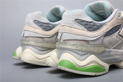 New Balance 9060 -unisex-lenkkarit, beige-vihreät